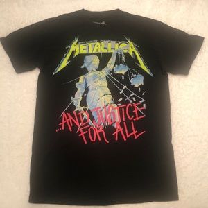 Metal Metallica Graphic Band Tee